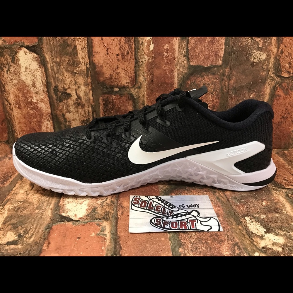 NEW Nike Metcon 4 XD Crossfit Weightlifting Black - Picture 6 of 8